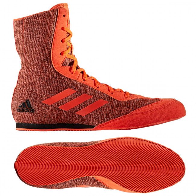 Adidas boksarski čevlji HOG Plus, oranžni