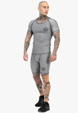 Ben Lee moška funkcionalna majica s kratkimi rokavi Limehills, siva