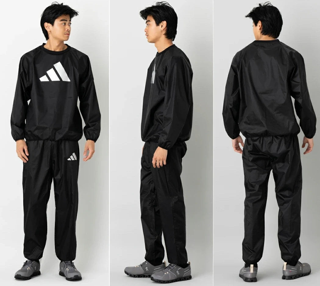 Adidas savna komplet Sweatsuit, črn