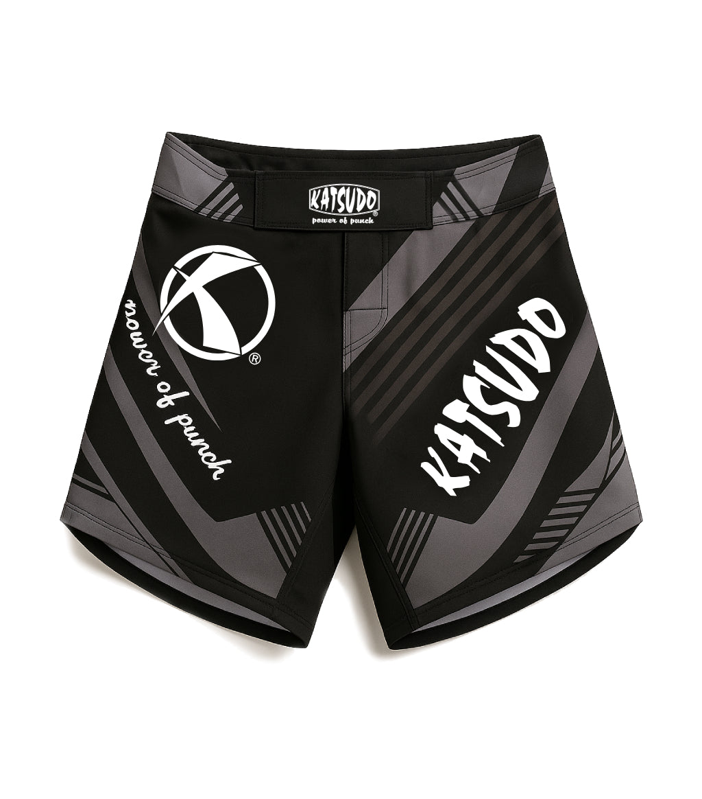 Katsudo MMA kratke hlače Cage, črne