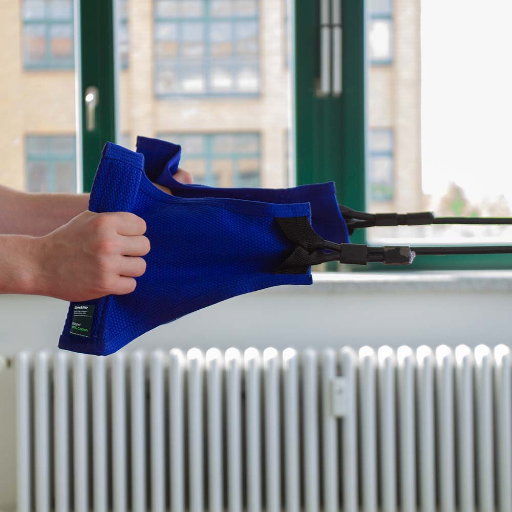 Katsudo simulator prijema za judo Moskito uchi komi triangle, moder