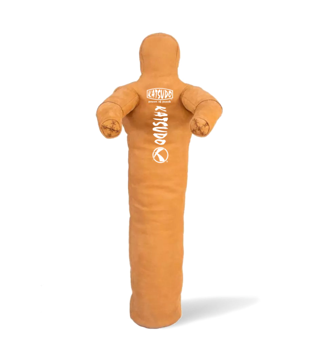 Katsudo enonožna usnjena borbena figura Unileggo 170cm, rumena