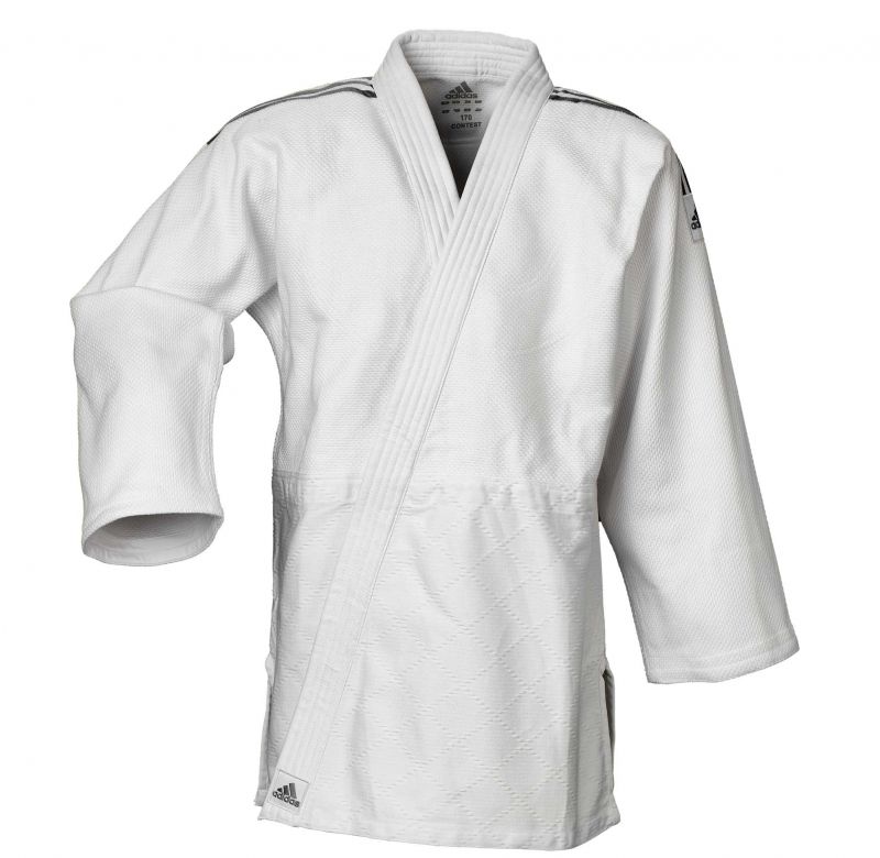 Adidas JU kimono Contest Silver 650g, bel