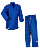 Adidas JU kimono z reprezentančnimi pasovi IJF Champion III Regular fit 730g, modro