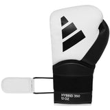 Adidas boksarske rokavice Hybrid 350, belo-črne