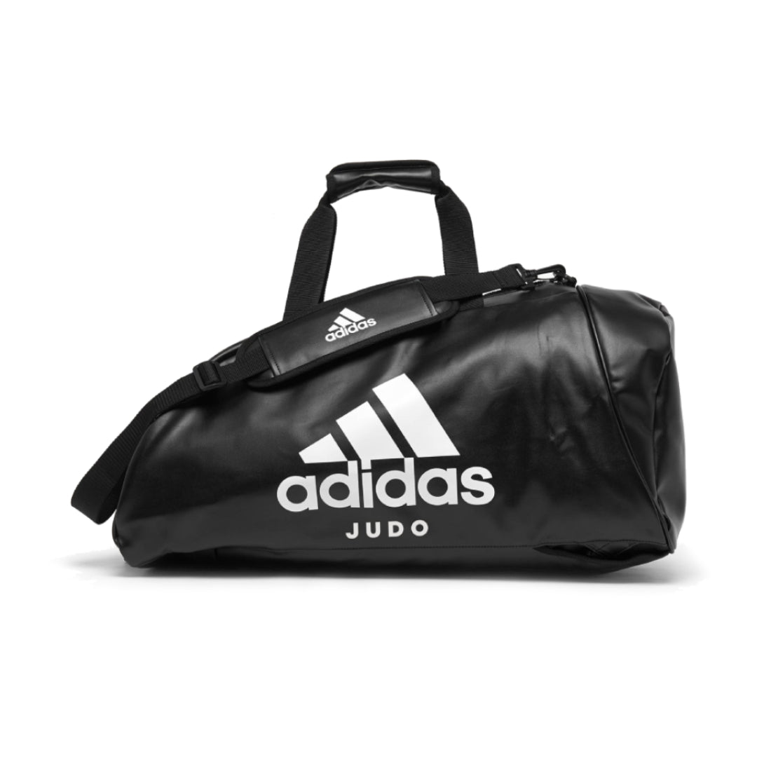 Adidas judo torba iz umetnega usnja L, črna