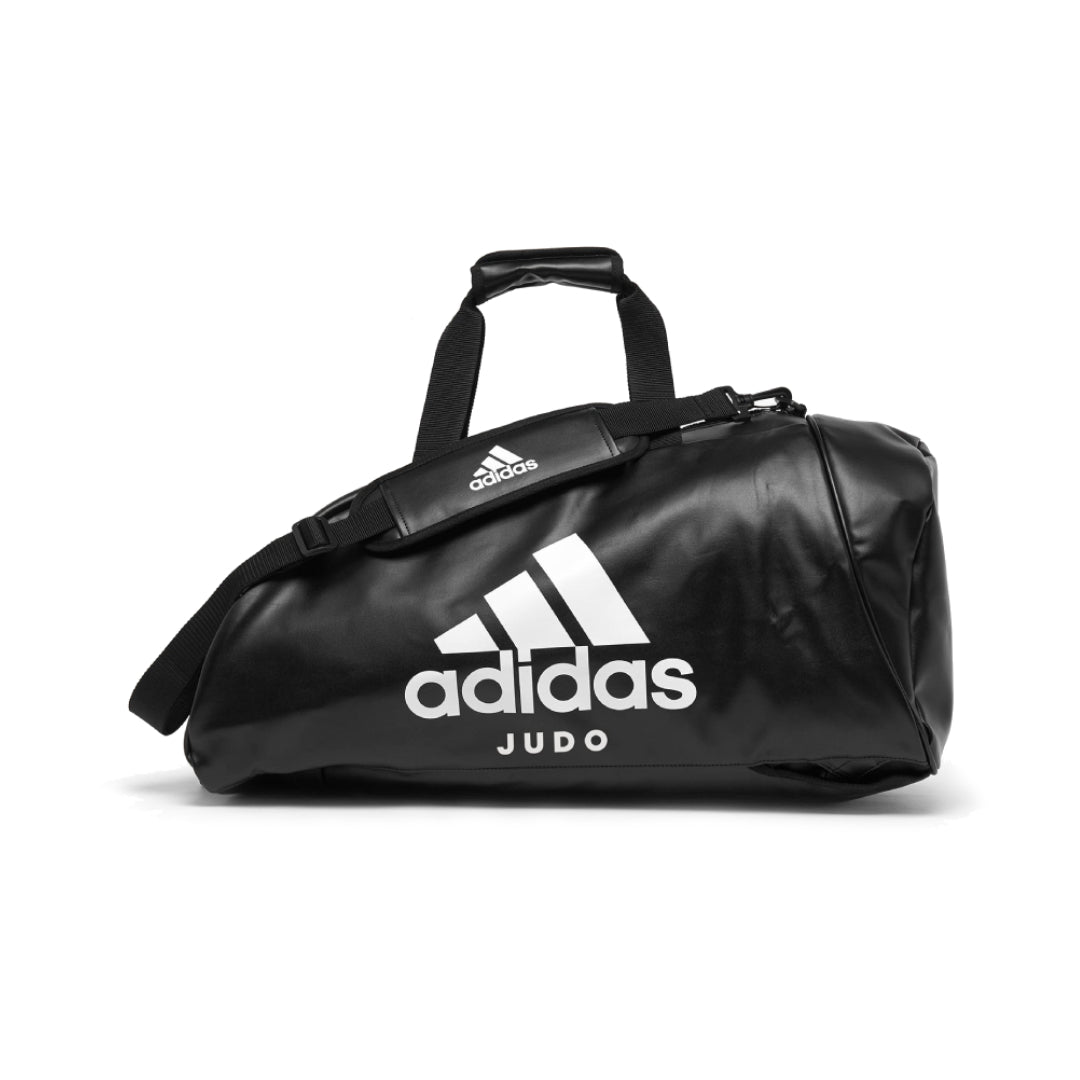 Adidas judo torba iz umetnega usnja M, črna