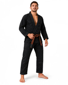 Katsudo Daiki Jiu Jitsu kimono 450 g, črn