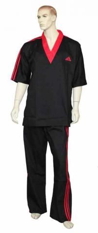 Adidas kickboks komplet Team Uniform, črn