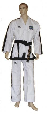 Katsudo taekwondo kimono zgornji del za Itf, bel