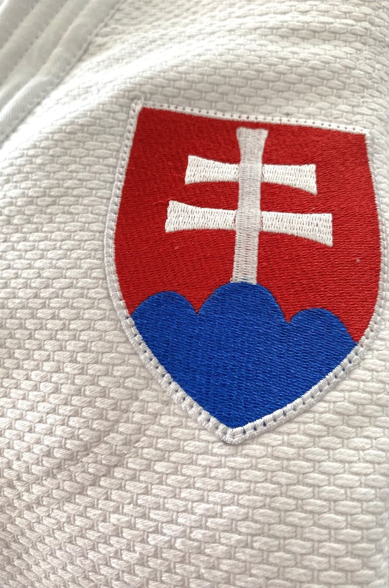 Adidas JU kimono Champion III SVK Regular fit 750g, bel