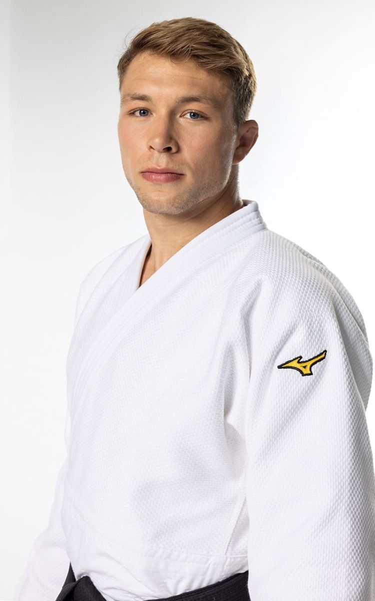 Mizuno JU kimono Yusho III IJF 750g, bel