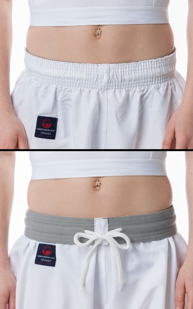 Tokaido KA kimono Kumite Master Raw WKF 100g, bel