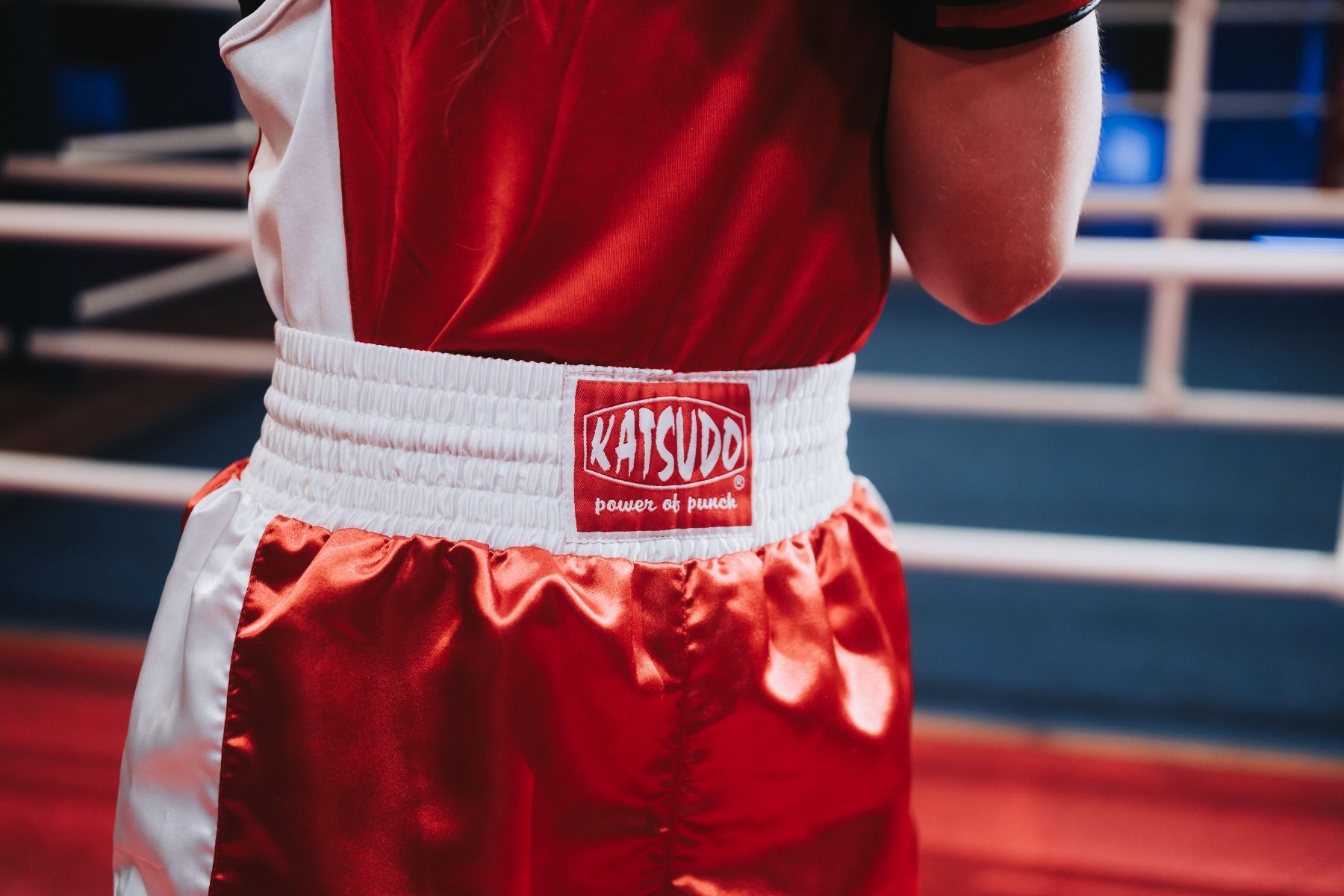 Katsudo boksarski komplet Strikta, rdeč