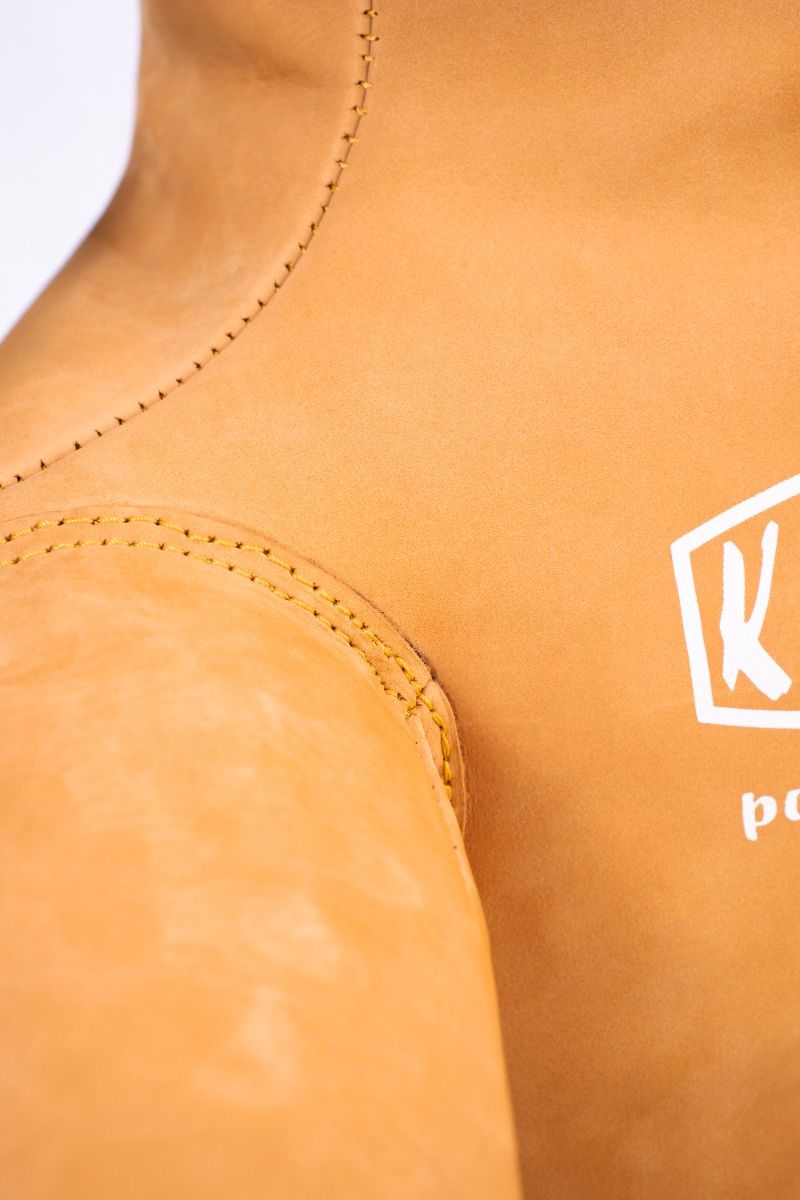 Katsudo enonožna usnjena borbena figura Unileggo 170cm, rumena