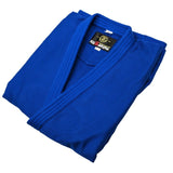 Kusakura judo kimono Gi IJF 750g, modro