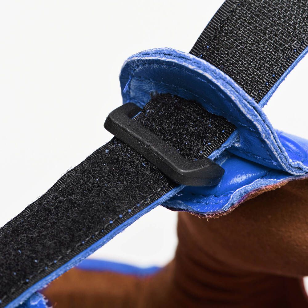 Leone boksarska čelada za trening Contest, modra