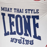 Leone boksarske rokavice Muay Thai, bele