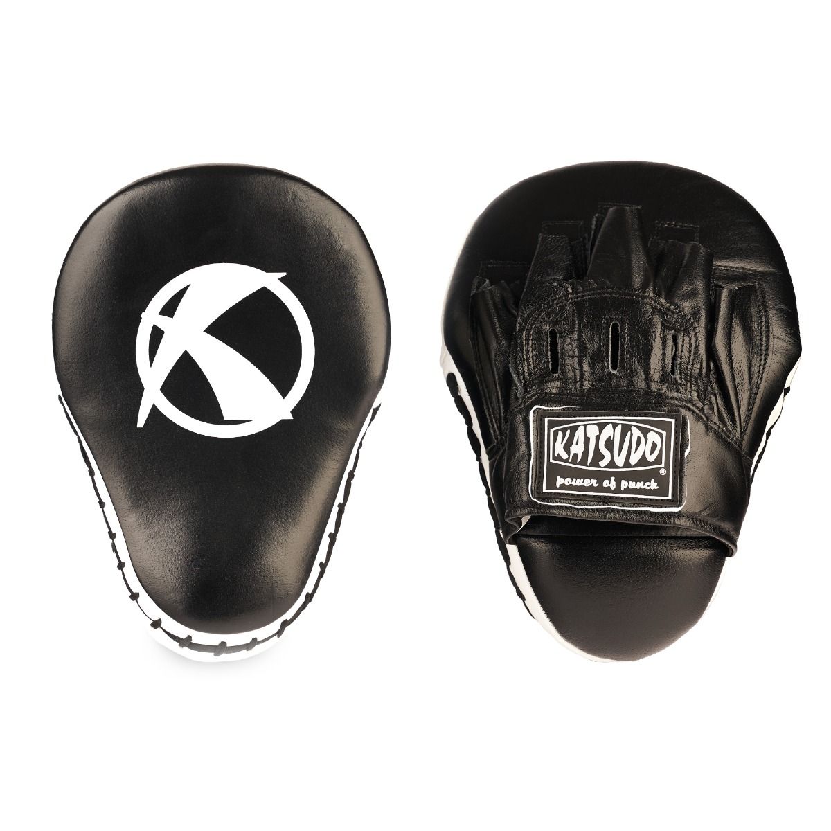 Katsudo koženkové box lapy Hook, čierne