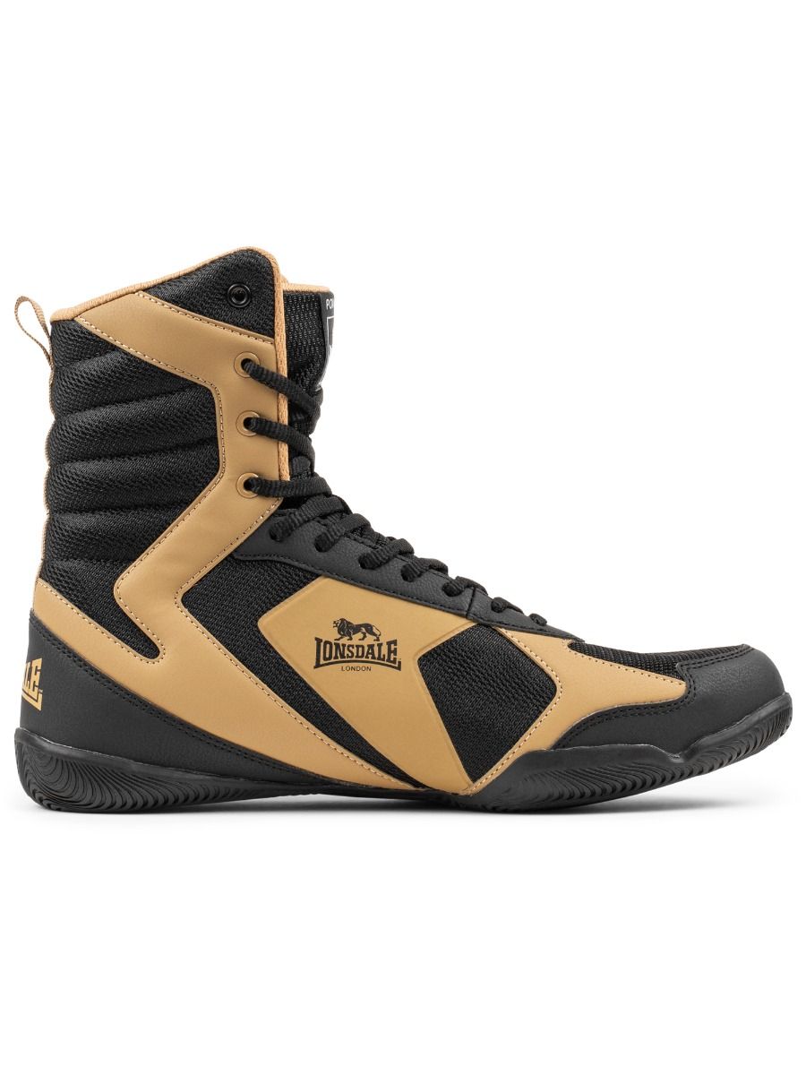 Lonsdale box topánky Heskin, čierno hnedé