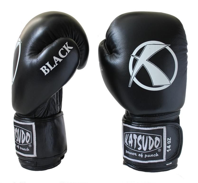 Katsudo box rukavice Power, čierne