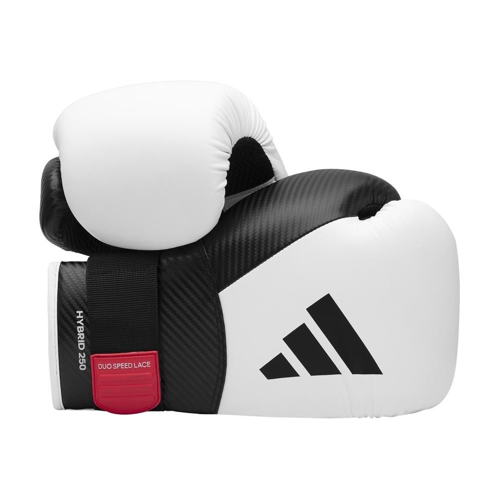 Adidas μποξ γάντια Hybrid 250, λευκό-μαύρο