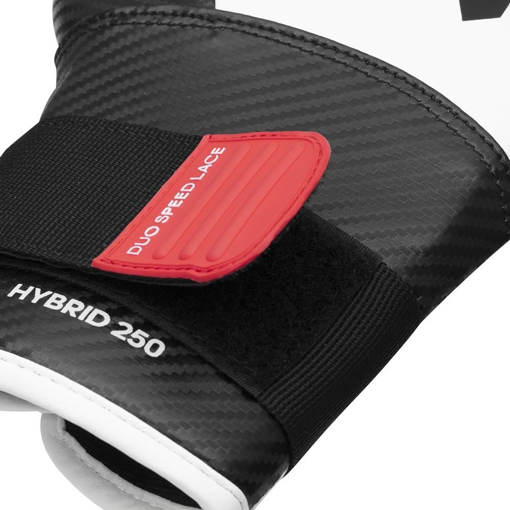Adidas μποξ γάντια Hybrid 250, λευκό-μαύρο