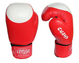 Katsudo boxerské rukavice s terčíkom Champ III, červené
