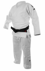 Adidas JU kimono Champion II IJF Regular fit 690g, biele