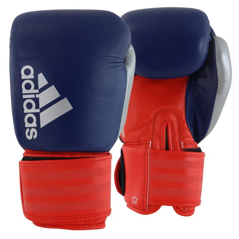 Adidas boksarske rokavice Hybrid 200, modro rdeče