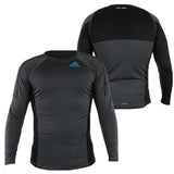 Adidas dlhé rashguard tričko Grappling, čierne