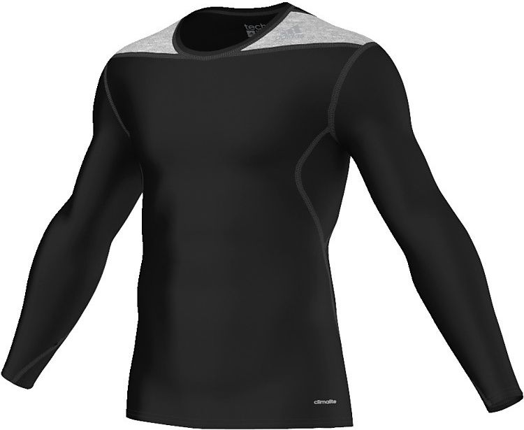 Adidas moška dolga majica TF Base, črna