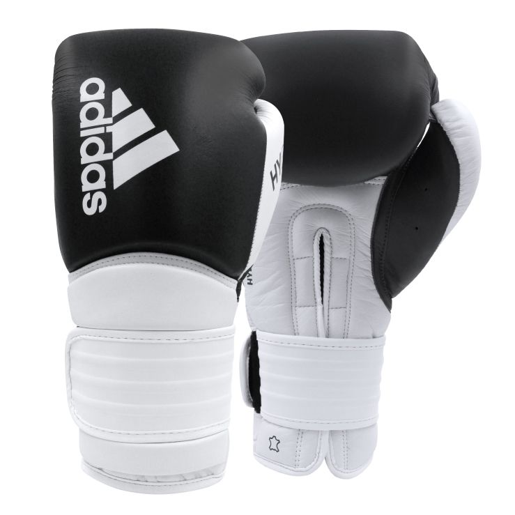 Adidas boksarske rokavice Hybrid 300, belo-črne