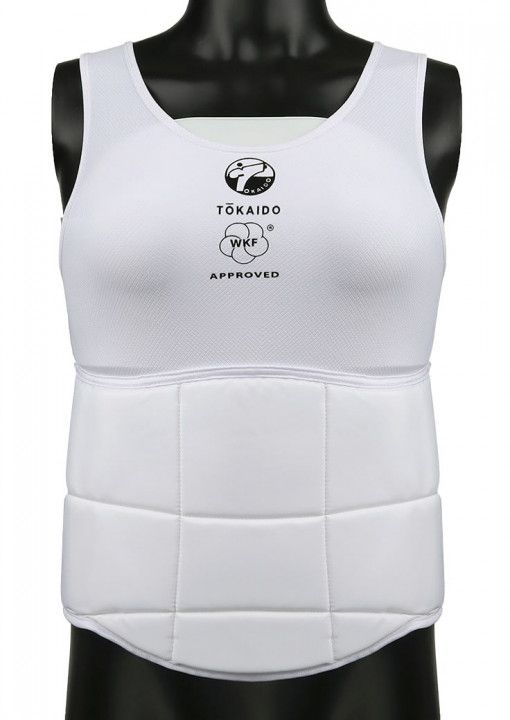 Tokaido chránič tela PRO Lady WKF, biely