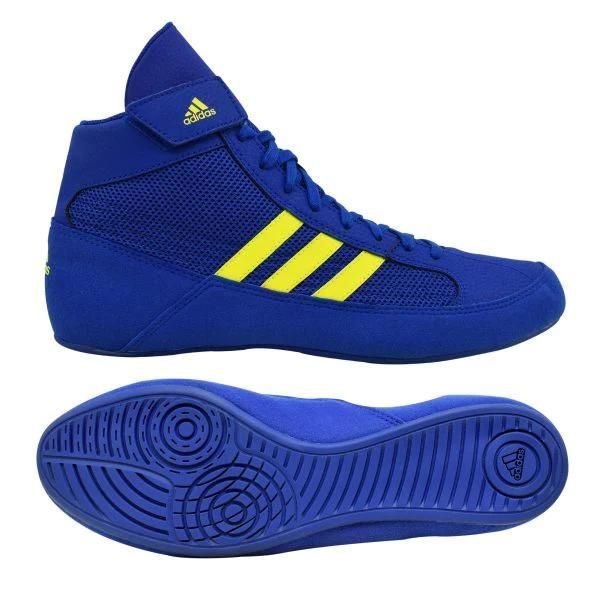 Adidas detská zápasnícka obuv HVC K, modrá