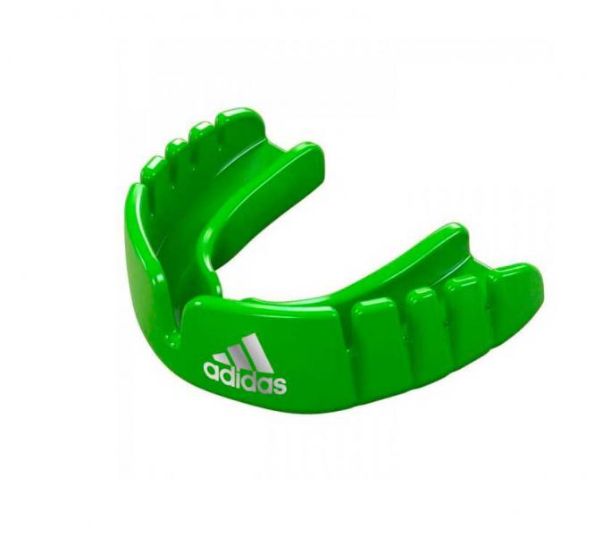 Paradenti per bambini Adidas Opro Snap-Fit, verde