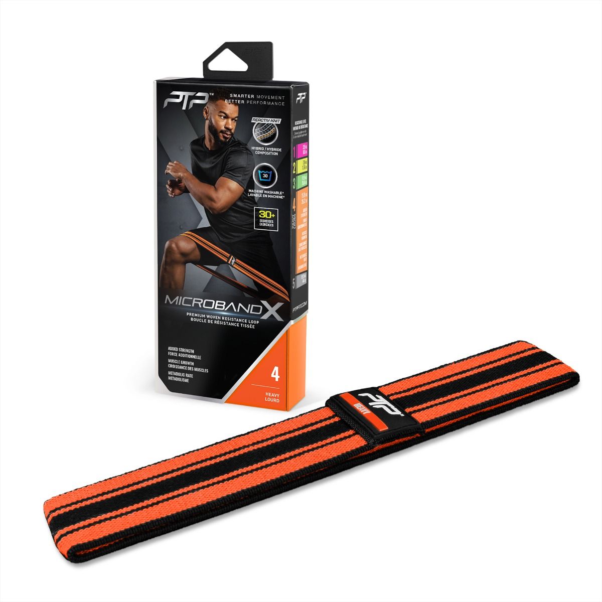 PTP odporni trak MicrobandX heavy, oranžna