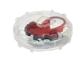 Adidas Senior mouthguard 4th generation Opro Silver, black-red