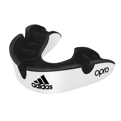 Adidas Junior προστατευτικό δοντιών 4ης γενιάς Opro Silver, λευκό