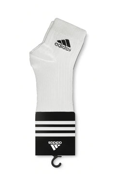 Adidas ψηλές αθλητικές κάλτσες αστραγάλου, λευκό