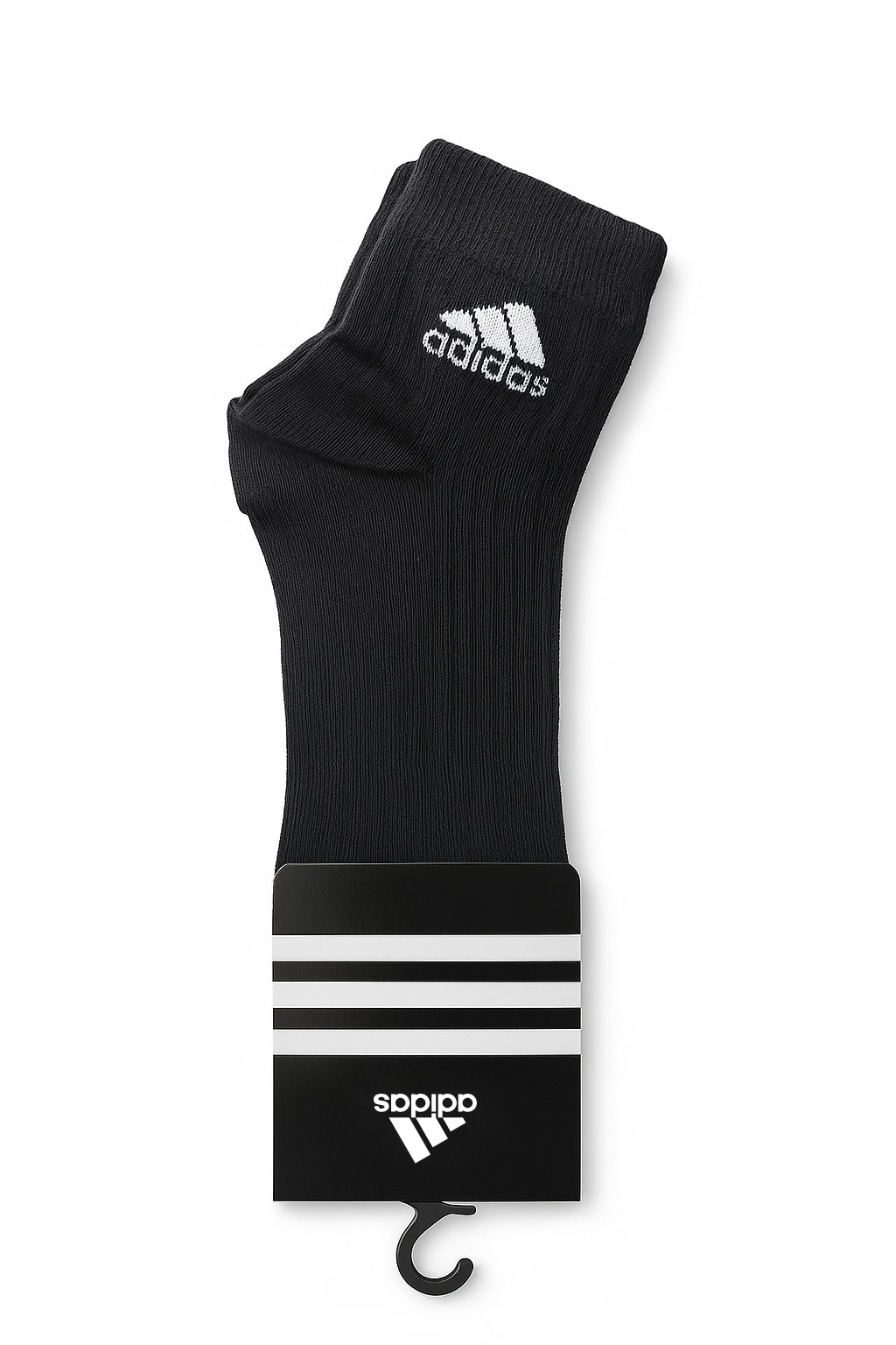 Adidas vyššie športové členkové ponožky, čierne