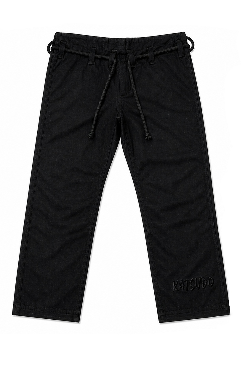 Katsudo Yori Damen Jiu Jitsu Kimono 550 g, schwarz