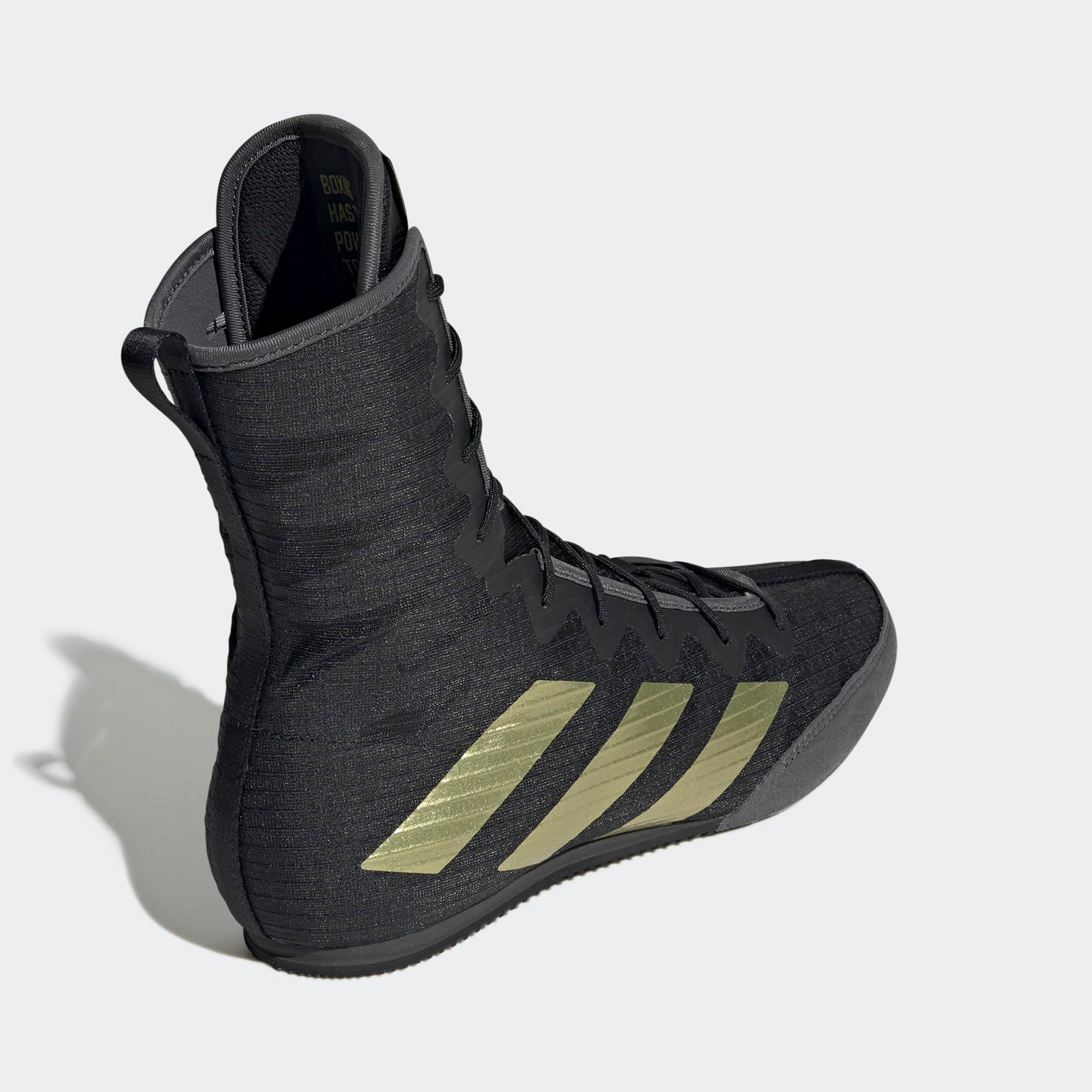 Adidas boksarski čevlji HOG 4, črno-zlati