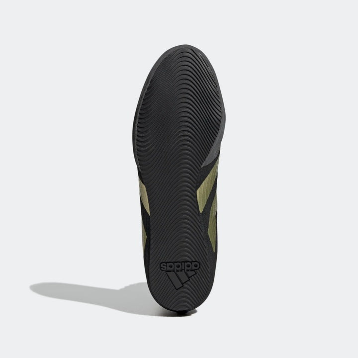 Adidas boksarski čevlji HOG 4, črno-zlati