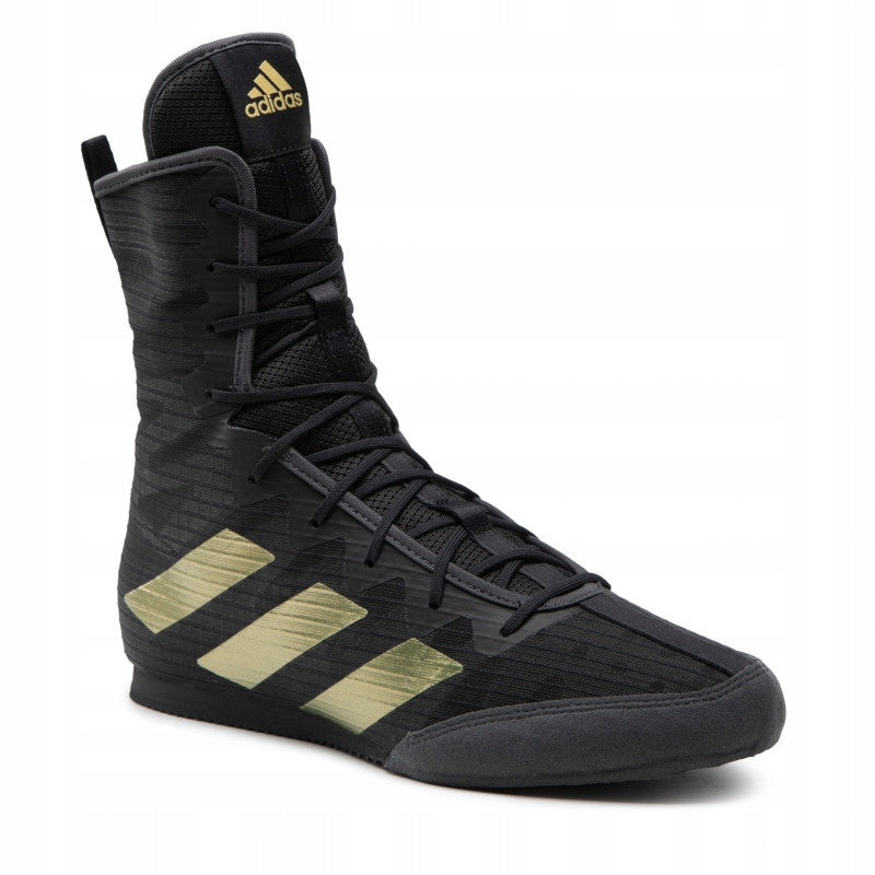 Adidas boksarski čevlji HOG 4, črno-zlati