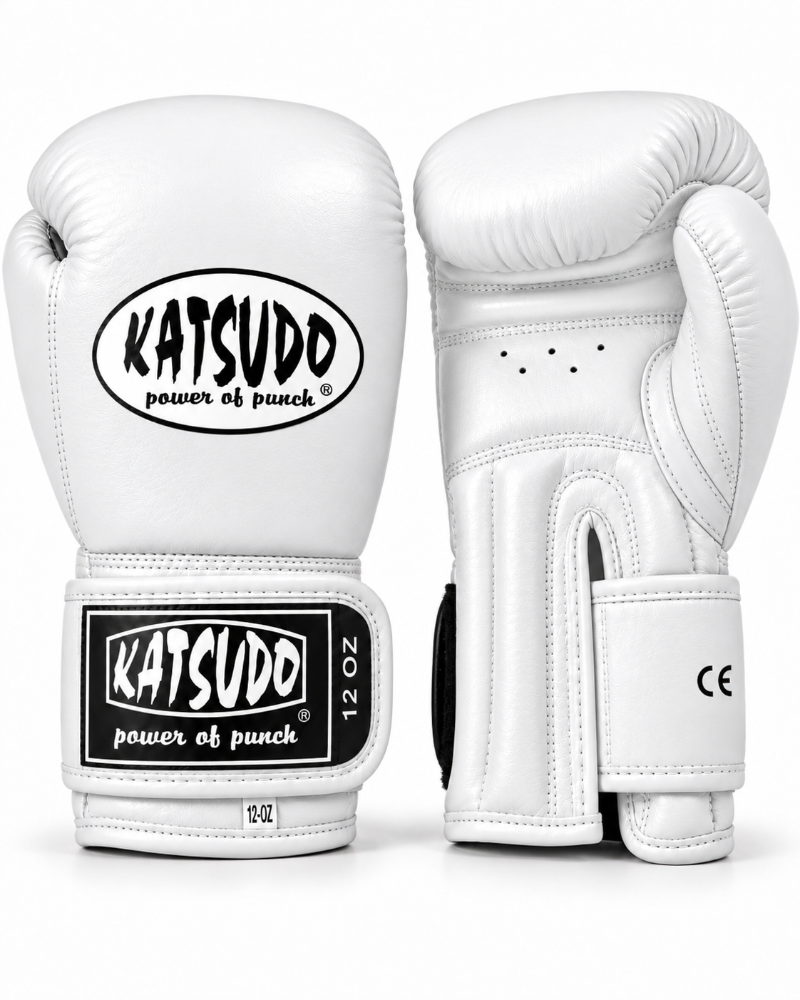 Katsudo boxing gloves Hawk, white