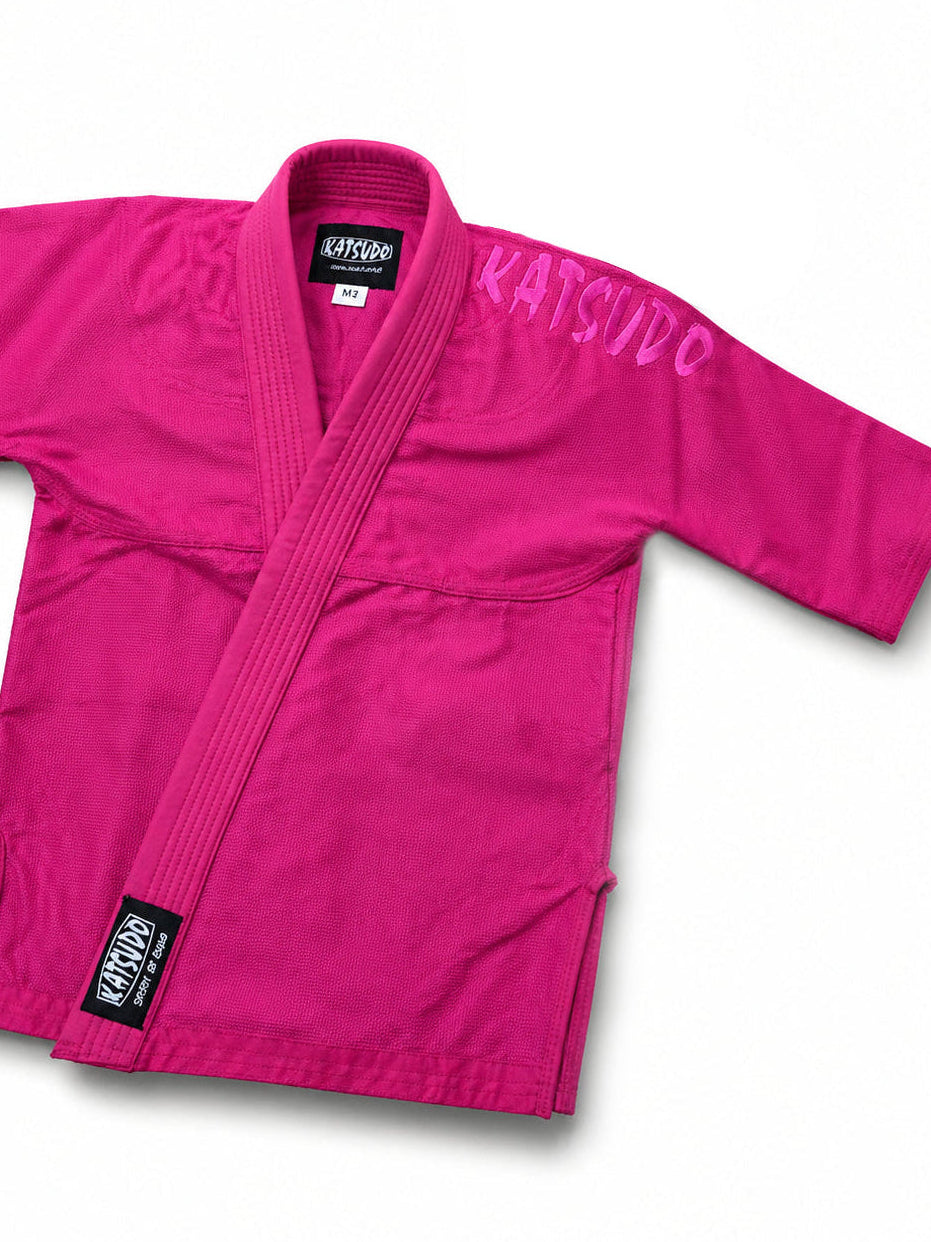 Katsudo Kio otroško Jiu Jitsu kimono, roza