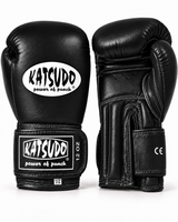 Katsudo Hawk boxing gloves, black