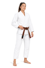 Katsudo Yori žensko Jiu Jitsu kimono 550g, belo