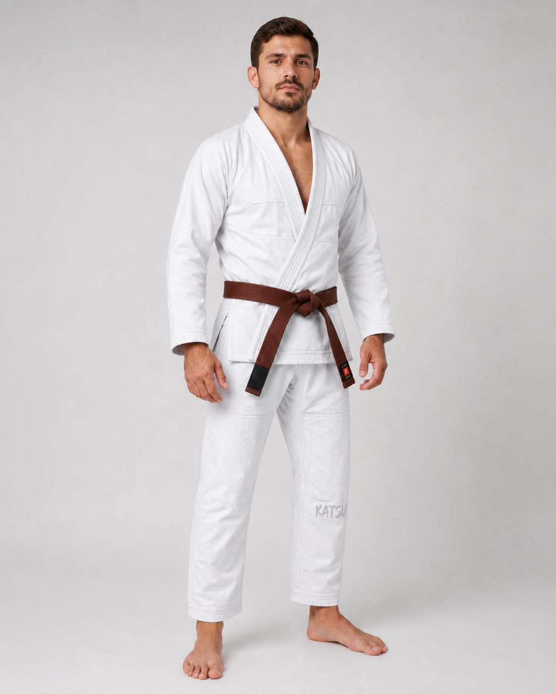 Katsudo Daiki Jiu Jitsu kimono 450g, belo